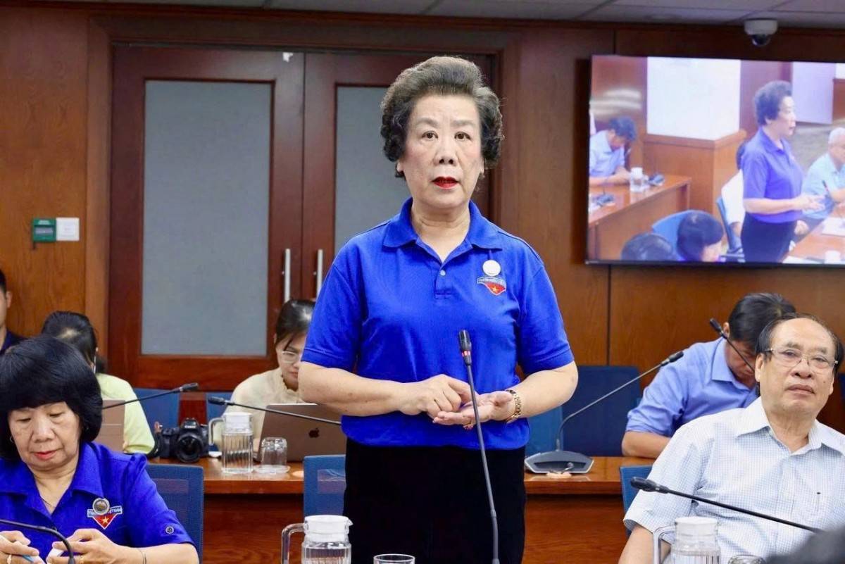 Đặng Hồng Linh - Phó Ban kiêm Tổng Thư ký Ban Liên lạc Cựu Cán bộ Đoàn Thanh niên Việt Nam phía Nam. 