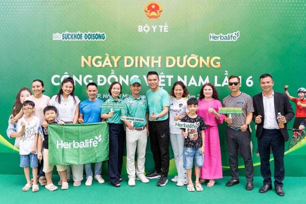 Hàng nghìn người tham gia Ngày Dinh dưỡng Cộng đồng Việt Nam 2026 tại TP. Hồ Chí Minh