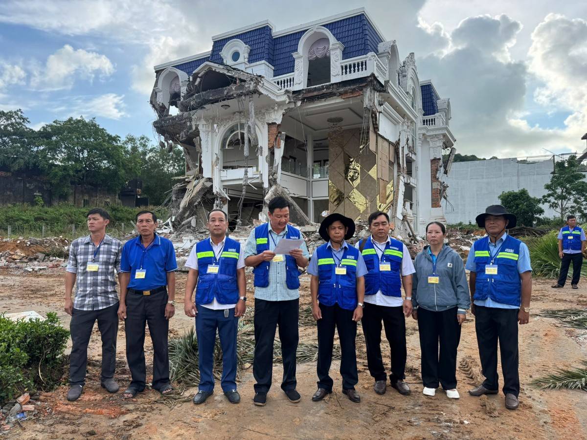 Phú Quốc quyết liệt cưỡng chế đất bị bao chiếm
