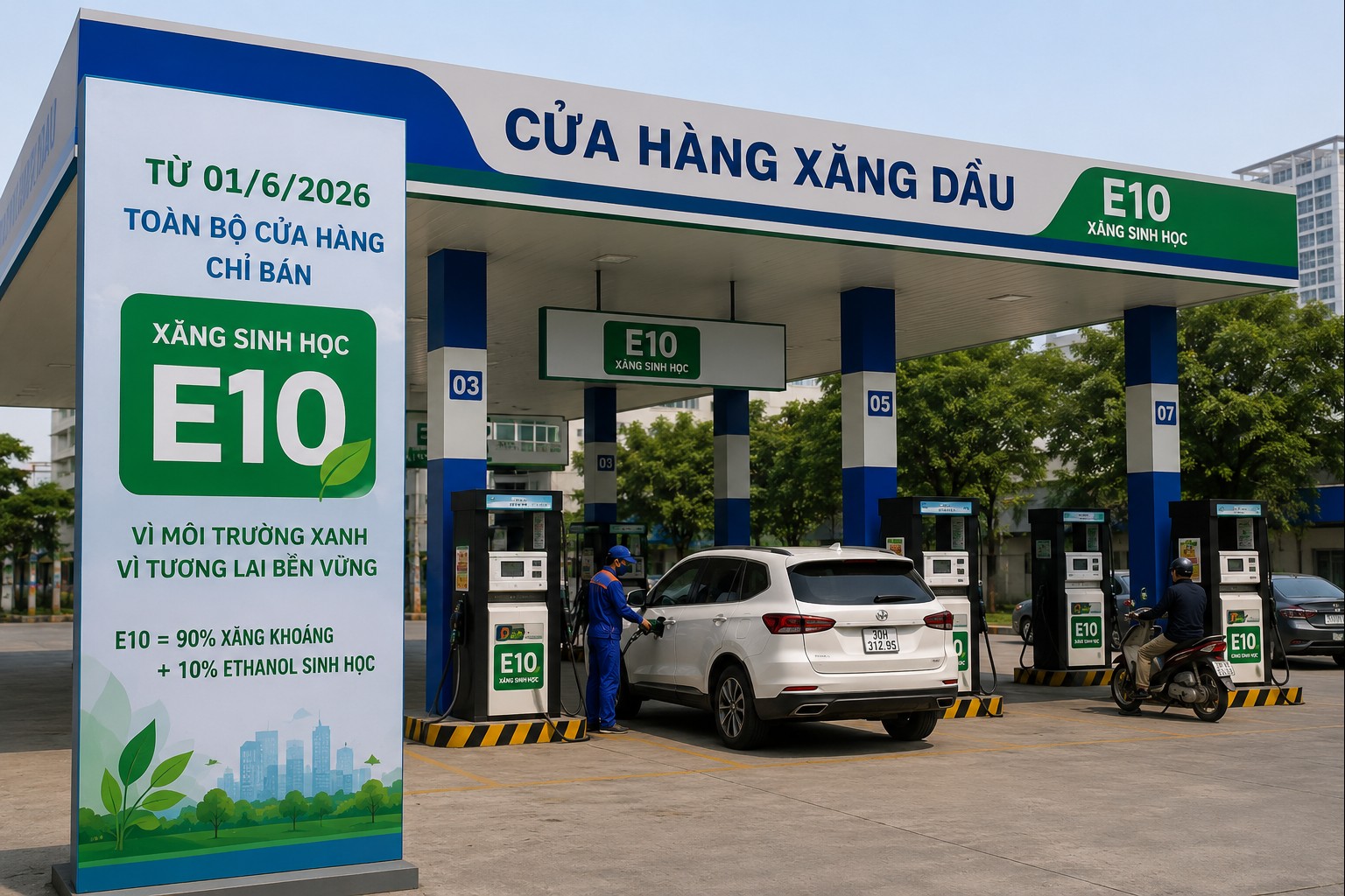 Hai hiệp hội ô tô, xe máy lên tiếng về xăng sinh học E10: Xe đời cũ có thể gặp rủi ro?