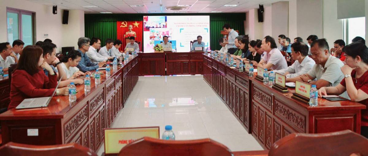 Hội nghị giao ban báo chí tháng 3/2026 diễn ra sáng ngày 25/3