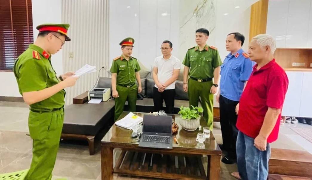Cơ quan điều tra thi hành Quyết định khởi tố vụ án hình sự và khởi tố bị can đối với Trần Trung Được