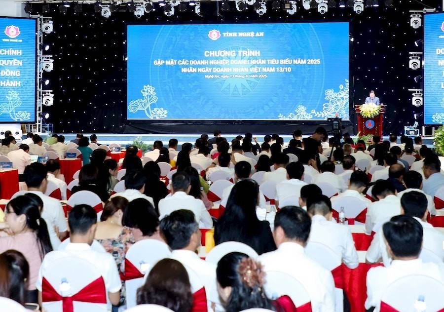 Nghệ An tổ chức gặp mặt doanh nghiệp, doanh nhân tiêu biểu năm 2025