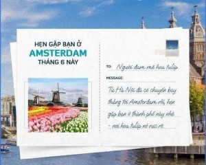 Vietnam Airlines khai trương đường bay thẳng Hà Nội - Amsterdam từ tháng 6/2026