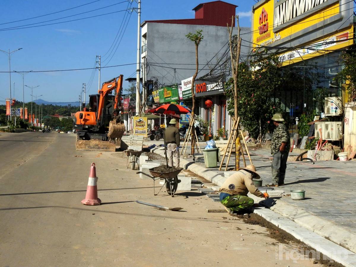 Phú Thọ: Phong Châu đẩy nhanh dự án nâng cấp đường Hùng Vương hơn 47 tỷ đồng