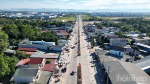 Phú Thọ: Phong Châu đẩy nhanh dự án nâng cấp đường Hùng Vương hơn 47 tỷ đồng