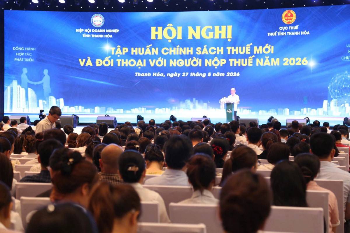 Thanh Hóa: Hơn 800 doanh nghiệp tham gia đối thoại, cập nhật chính sách thuế mới