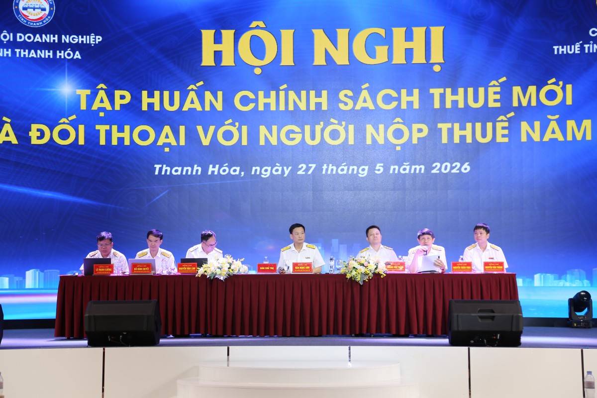Thanh Hóa: Hơn 800 doanh nghiệp tham gia đối thoại, cập nhật chính sách thuế mới