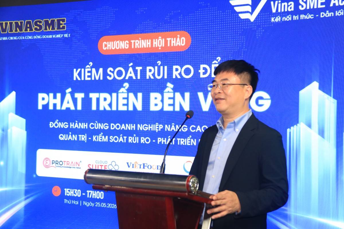 Đồng chí Hà Ngọc Sơn, Giám đốc Trung tâm Đào tạo & Tư vấn Doanh nghiệp 