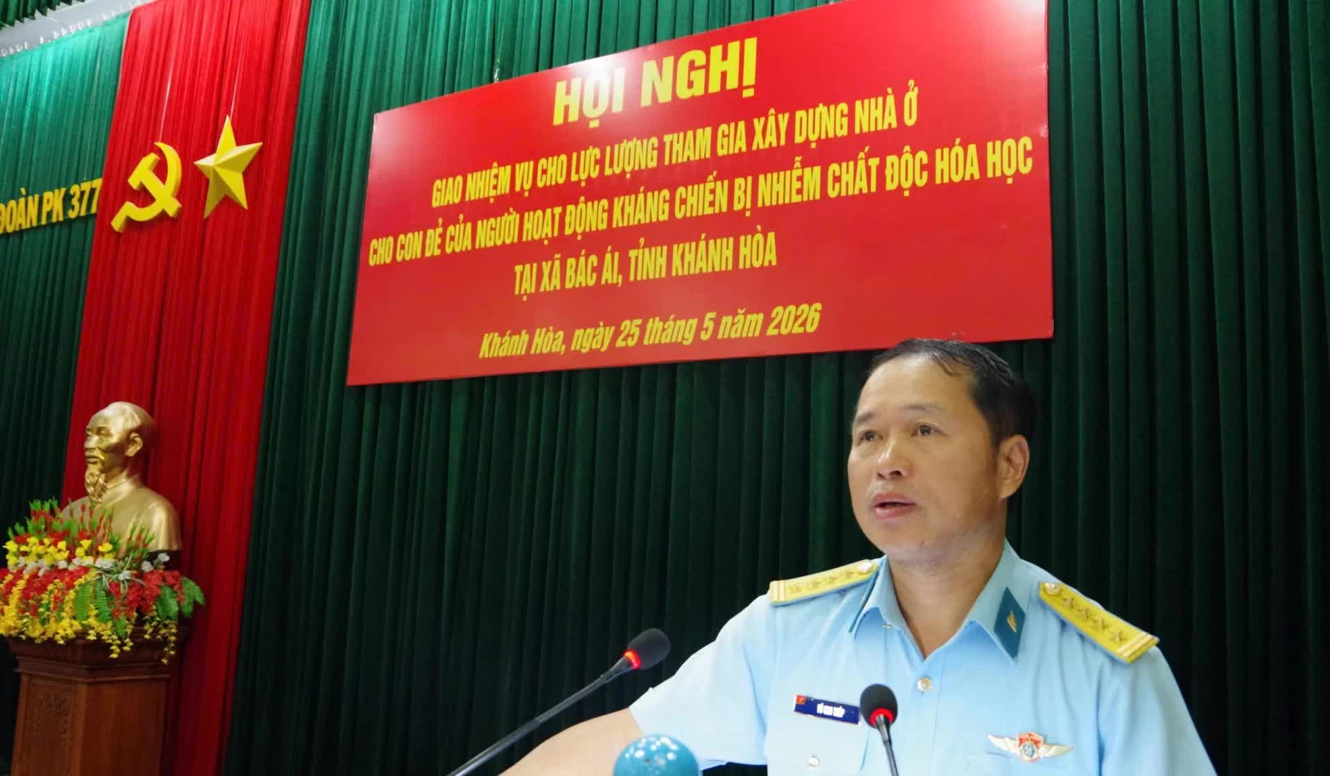 Khánh Hòa đẩy mạnh xây dựng nhà ở cho gia đình chính sách bị nhiễm chất độc hóa học