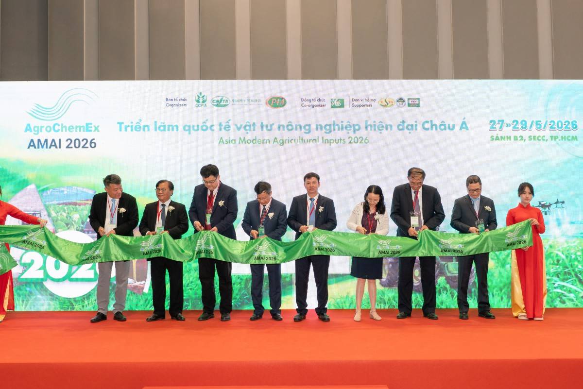 AMAI Vietnam 2026 mở rộng kết nối giao thương, thúc đẩy nông nghiệp hiện đại và bền vững