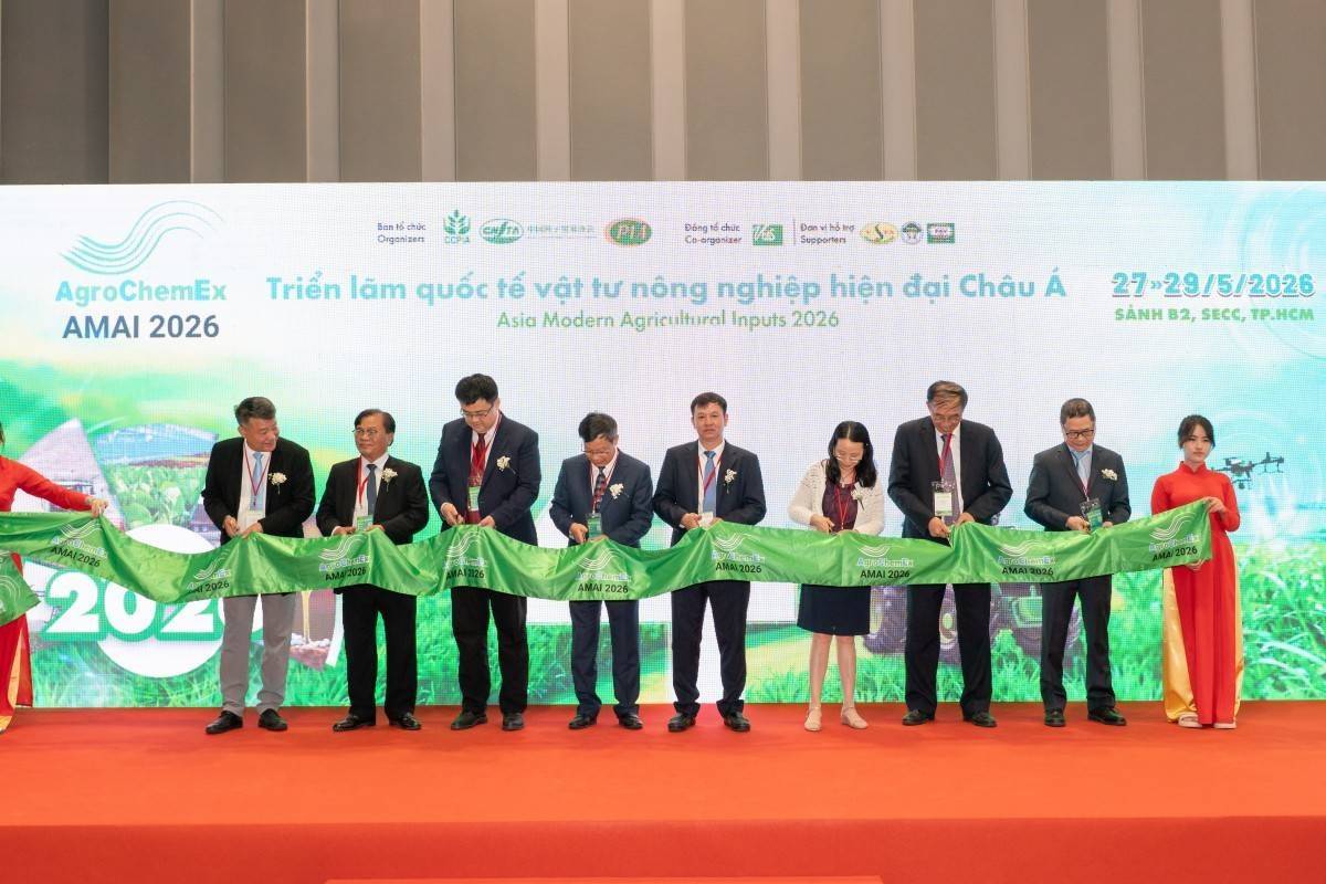 AMAI Vietnam 2026 mở rộng kết nối giao thương, thúc đẩy nông nghiệp hiện đại và bền vững