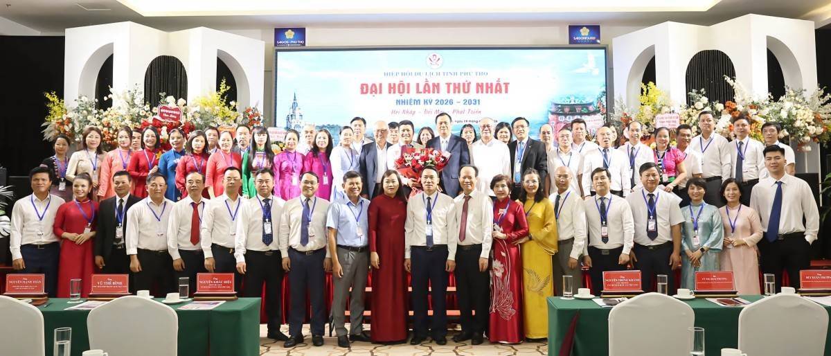 Hiệp hội Du lịch Phú Thọ hoàn thiện cơ cấu tổ chức hoạt động