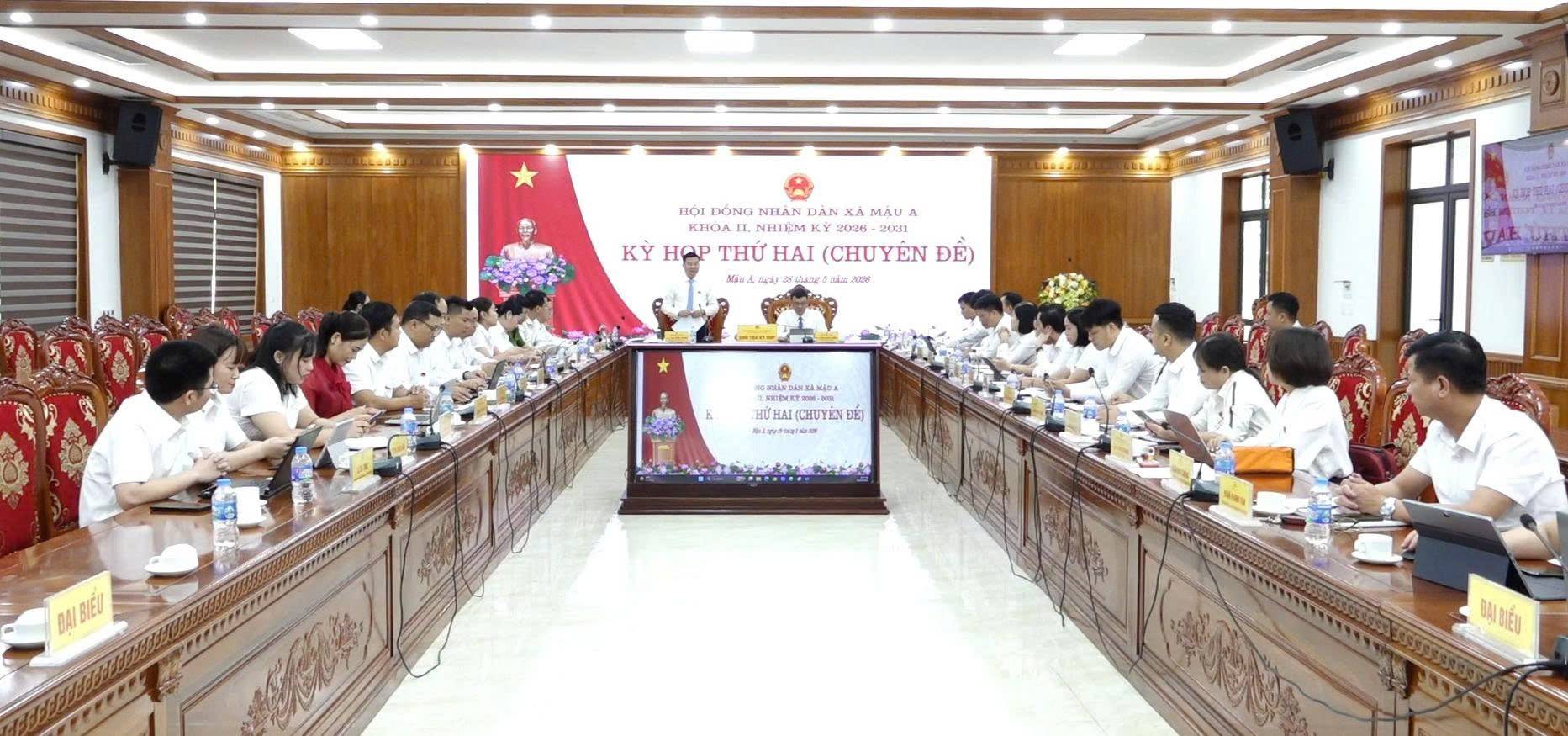 Lào Cai: Xã Mậu A thông qua nghị quyết quan trọng, thúc đẩy phát triển hạ tầng và đổi mới quản trị