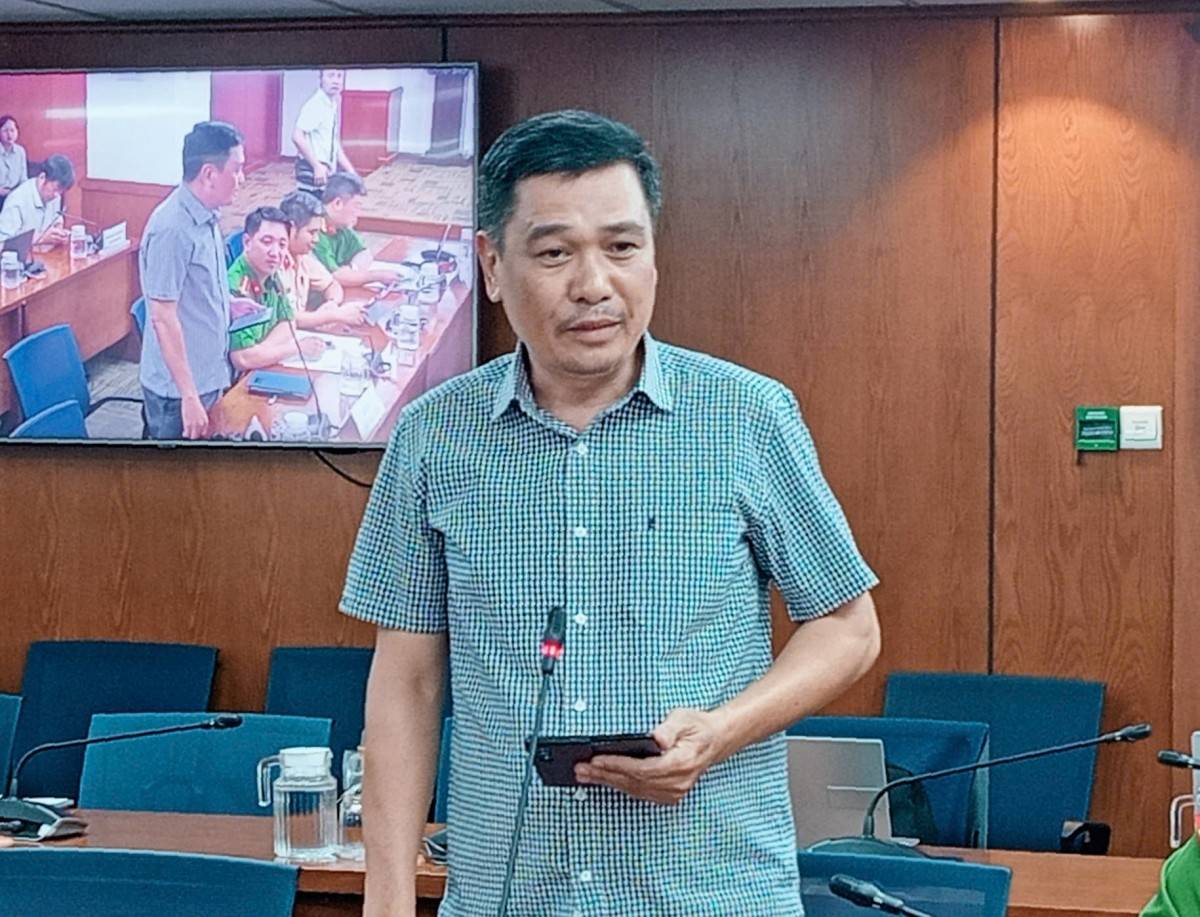 Ông Nguyễn Kiên Giang -Phó Trưởng Phòng Phòng Quản lý bảo trì và khai thác công trình giao thông, Sở Xây dựng TP. Hồ Chí Minh