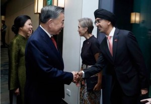 Tổng Bí thư, Chủ tịch nước Tô Lâm và Phu nhân bắt đầu thăm cấp Nhà nước tới Singapore