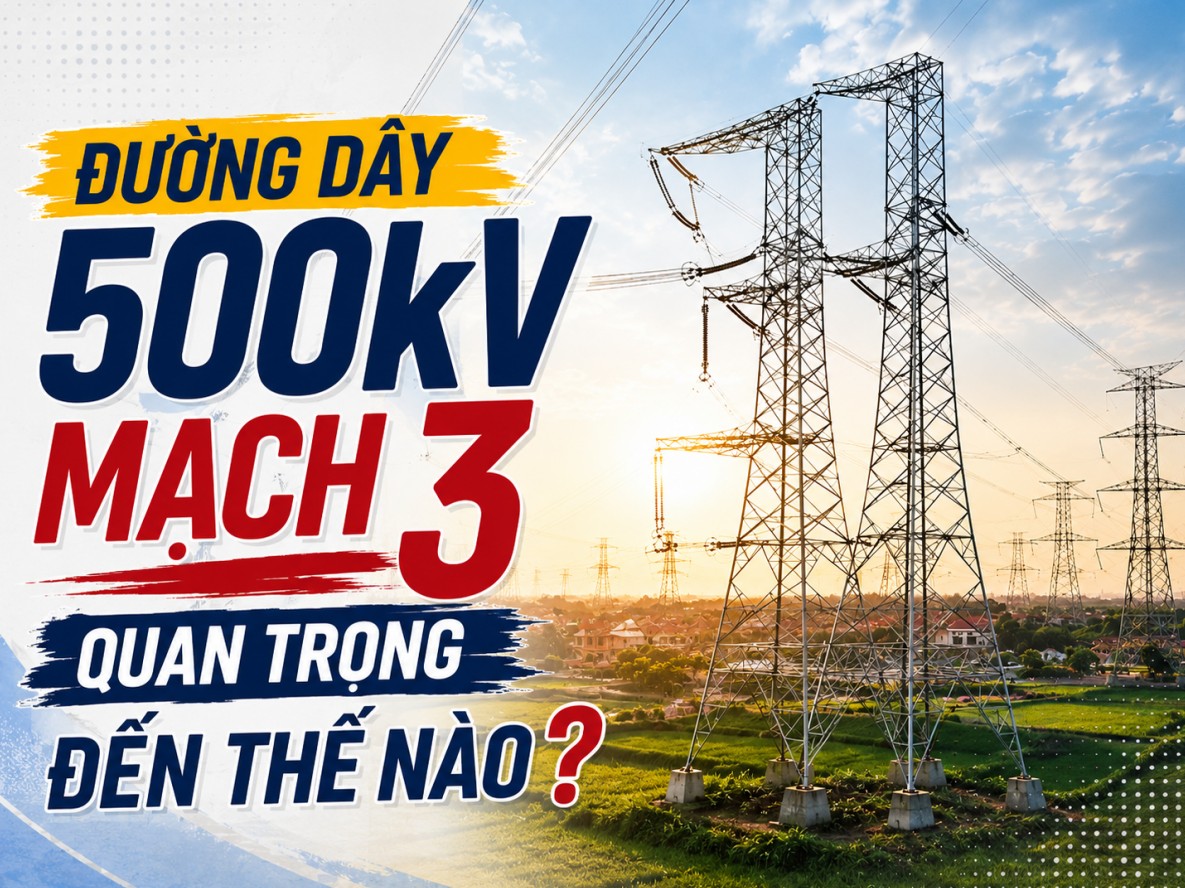 Những con số chưa kể về đường dây 500 kV mạch 3 nối điện ra miền Bắc