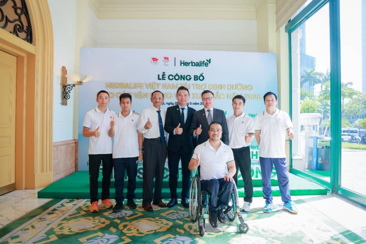 Herbalife tiếp sức thành công cho các VĐV Việt Nam