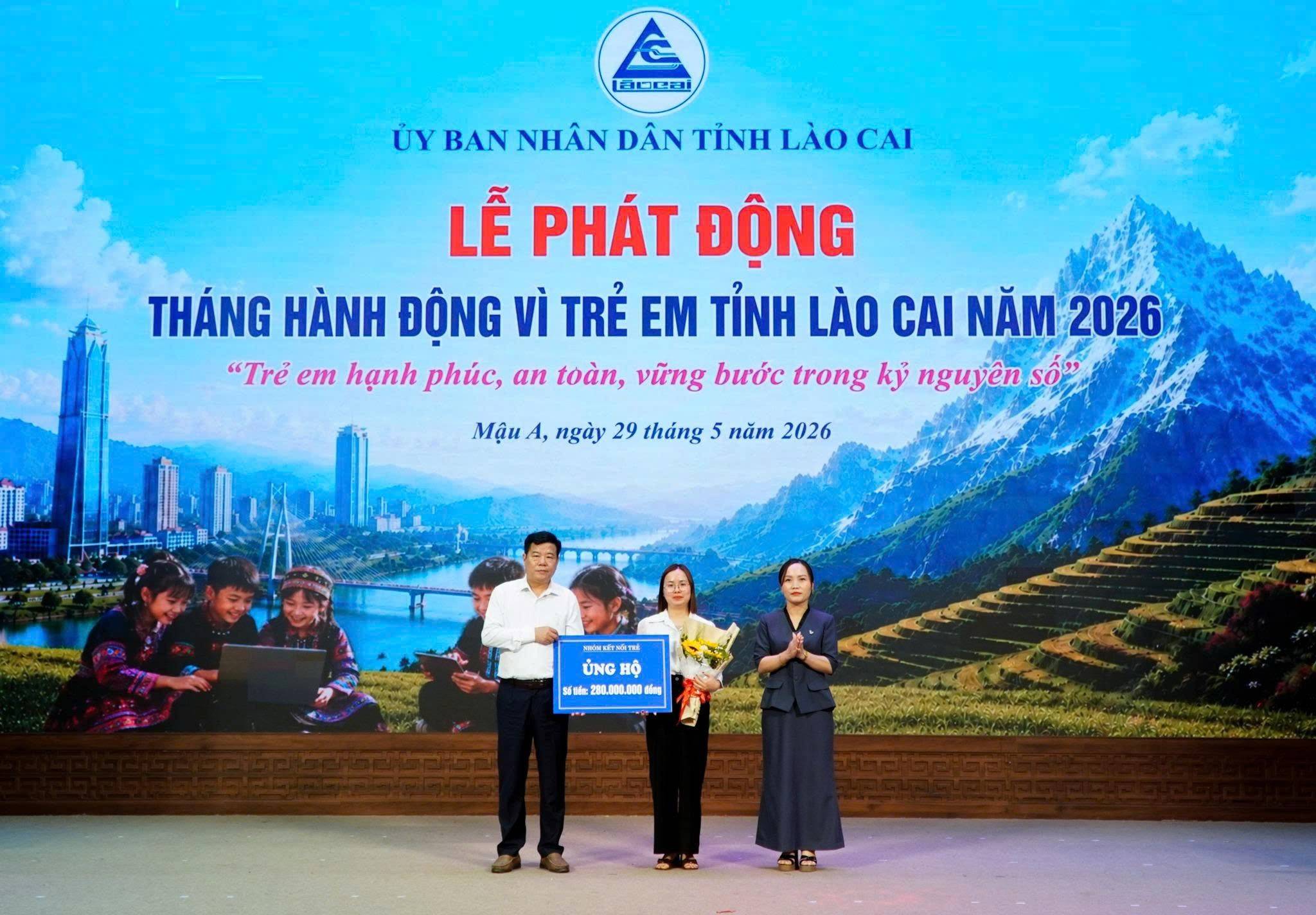 Lào Cai phát động Tháng hành động vì trẻ em năm 2026