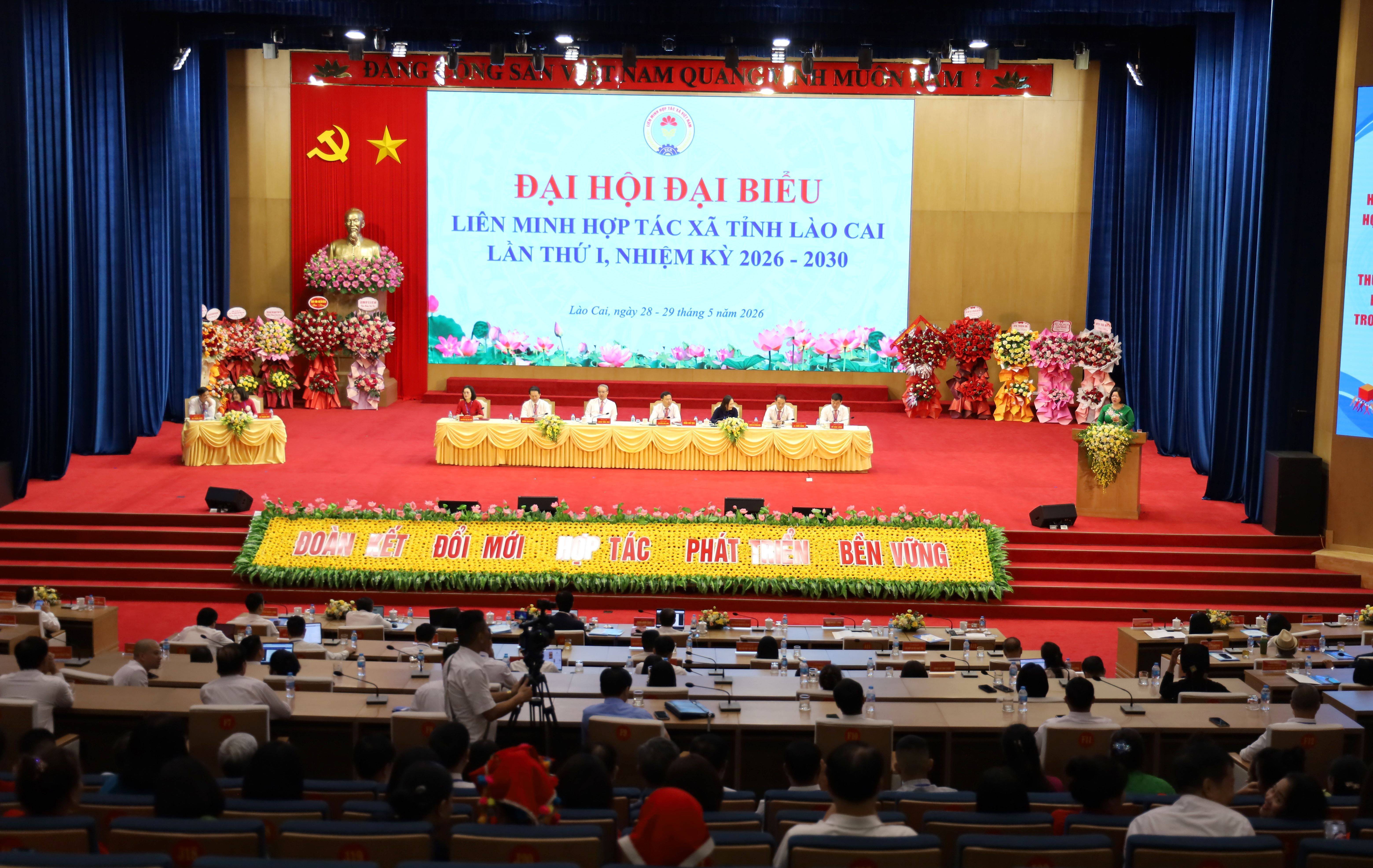 Đại hội Liên minh HTX tỉnh Lào Cai lần thứ I: Vững bước phát triển kinh tế tập thể 2026-2030