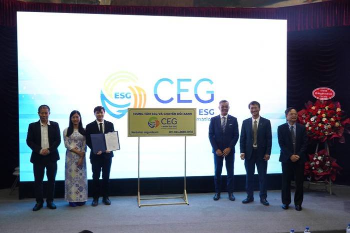 HUSCO ra mắt Trung tâm ESG và Chuyển đổi xanh CEG. Ảnh: husco.edu.vn.