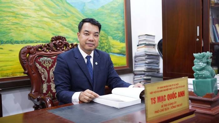TS Mạc Quốc Anh - Phó chủ tịch kiêm Tổng thư ký Hiệp hội Doanh nghiệp nhỏ và vừa thành phố Hà Nội. Ảnh: NVCC.