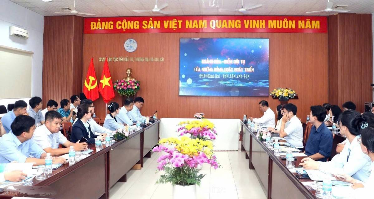 Khánh Hòa xúc tiến đầu tư ngành Công Thương, tăng kết nối doanh nghiệp Hàn Quốc