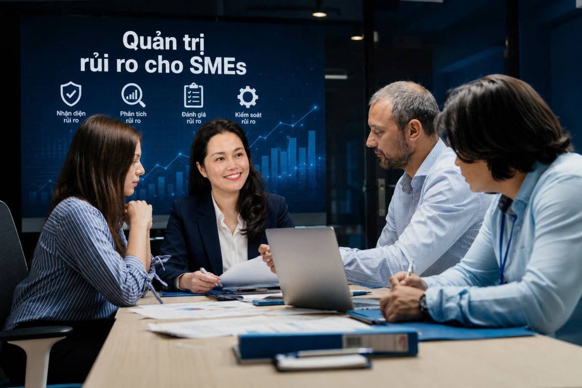 Kiểm soát rủi ro không còn là nhiệm vụ riêng của kế toán hay kiểm toán nội bộ mà đã trở thành trách nhiệm trực tiếp của tập thể, của CEO và hội đồng quản trị.