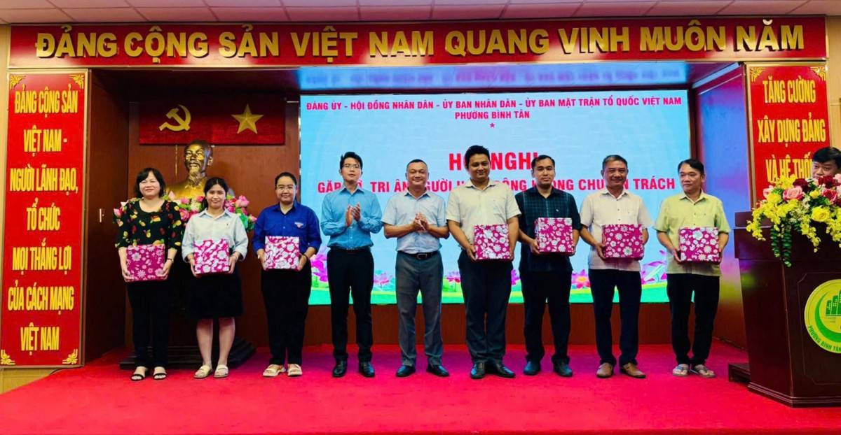 TP. Hồ Chí Minh: Phường Bình Tân tổ chức gặp gỡ, tri ân người hoạt động không chuyên trách