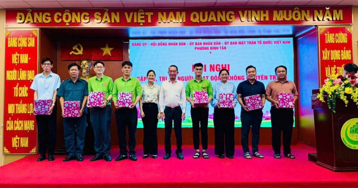 TP. Hồ Chí Minh: Phường Bình Tân tổ chức gặp gỡ, tri ân người hoạt động không chuyên trách