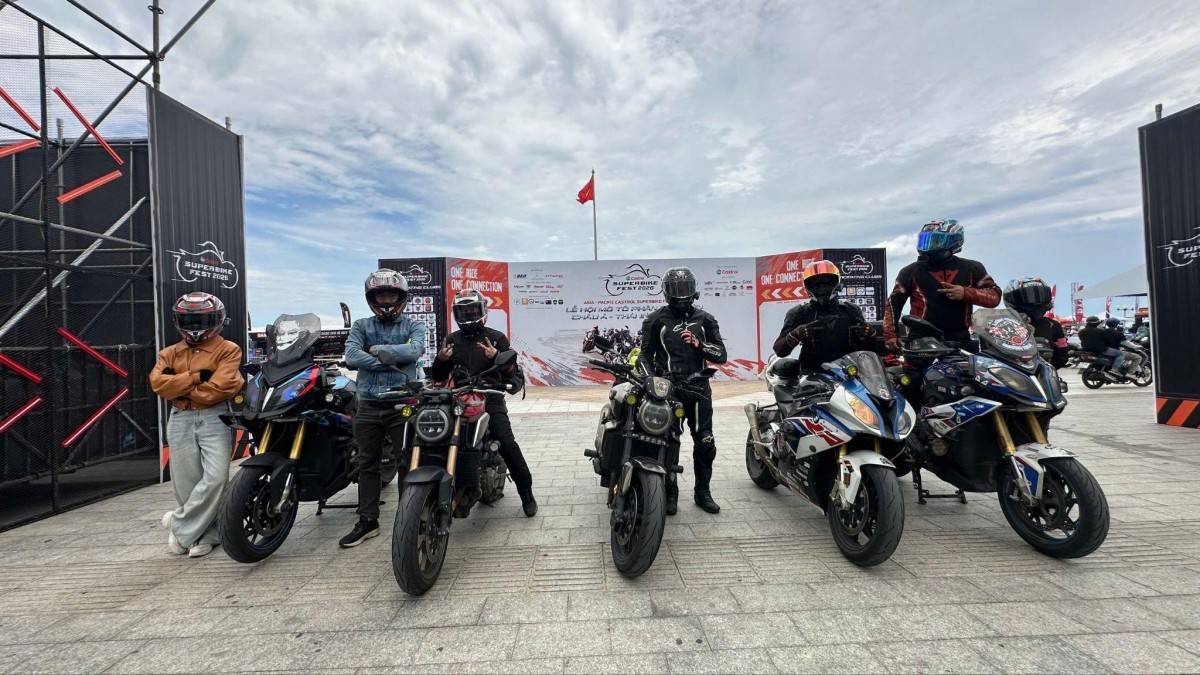 Sôi động ngày đầu tiên Lễ hội Mô tô phân khối lớn châu Á - Thái Bình Dương Castrol Superbike Fest 2026