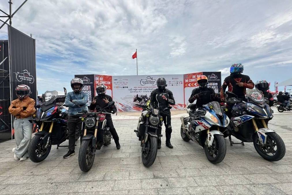 Sôi động ngày đầu tiên Lễ hội Mô tô phân khối lớn châu Á - Thái Bình Dương Castrol Superbike Fest 2026