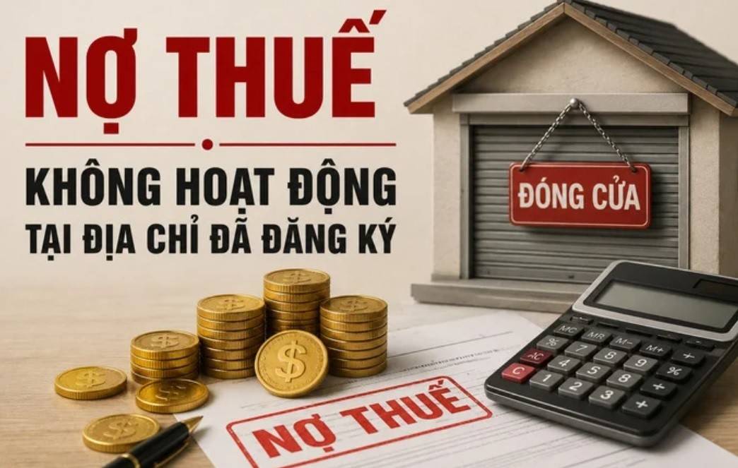 Thuế cơ sở 24 Thành phố Hà Nội vừa công khai danh sách 105 người nộp thuế có trạng thái mã số thuế 06 “người nộp thuế không hoạt động tại địa chỉ đã đăng ký” nhưng vẫn còn nợ thuế và các khoản thu khác thuộc ngân sách nhà nước với tổng số tiền gần 15 tỷ đồng (Ảnh minh họa).