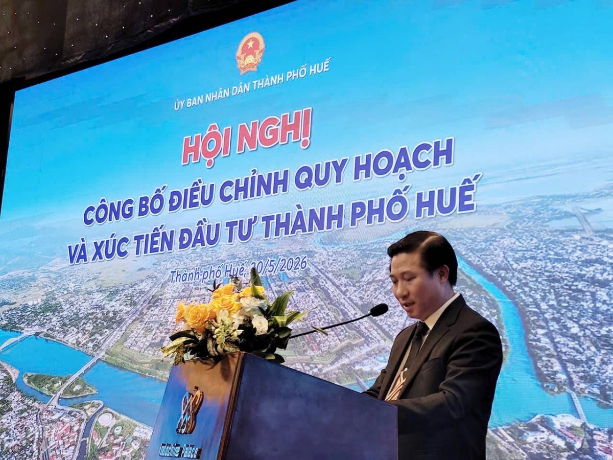 Huế công bố điều chỉnh quy hoạch đến năm 2030: Mở rộng không gian phát triển, kiến tạo động lực tăng trưởng mới