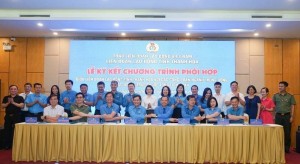 Thanh Hóa: Tăng cường phối hợp hoạt động công đoàn vì lợi ích người lao động