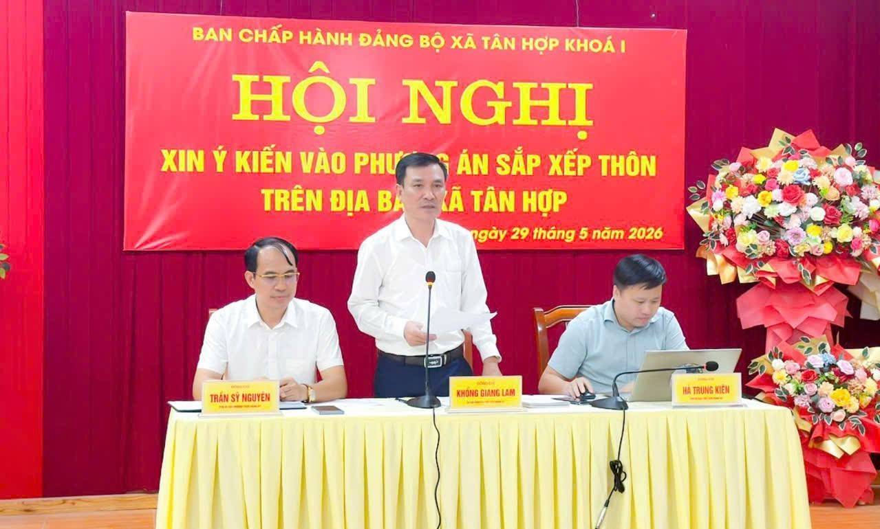 Sắp xếp thôn ở Tân Hợp, Lào Cai: Bước đi căn cơ xây dựng nền tảng phát triển bền vững