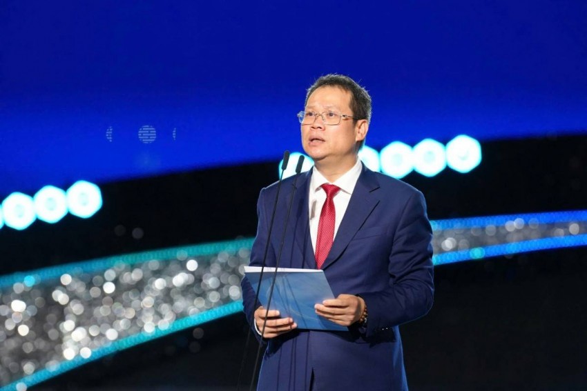 Chủ tịch UBND TP. Đà Nẵng Nguyễn Mạnh Hùng phát biểu khai mạc DIFF 2026