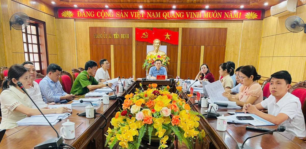 Xã Yên Định - Thanh Hóa: Lấy sự hài lòng của nhân dân làm “thành tích” công tác trong cải cách hành chính