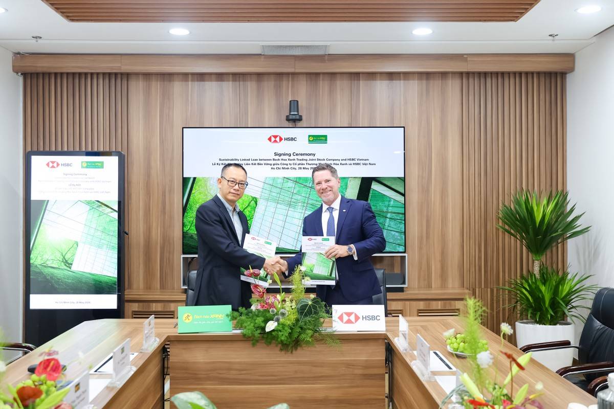 HSBC Việt Nam cung cấp tín dụng thương mại cho Bách Hóa Xanh