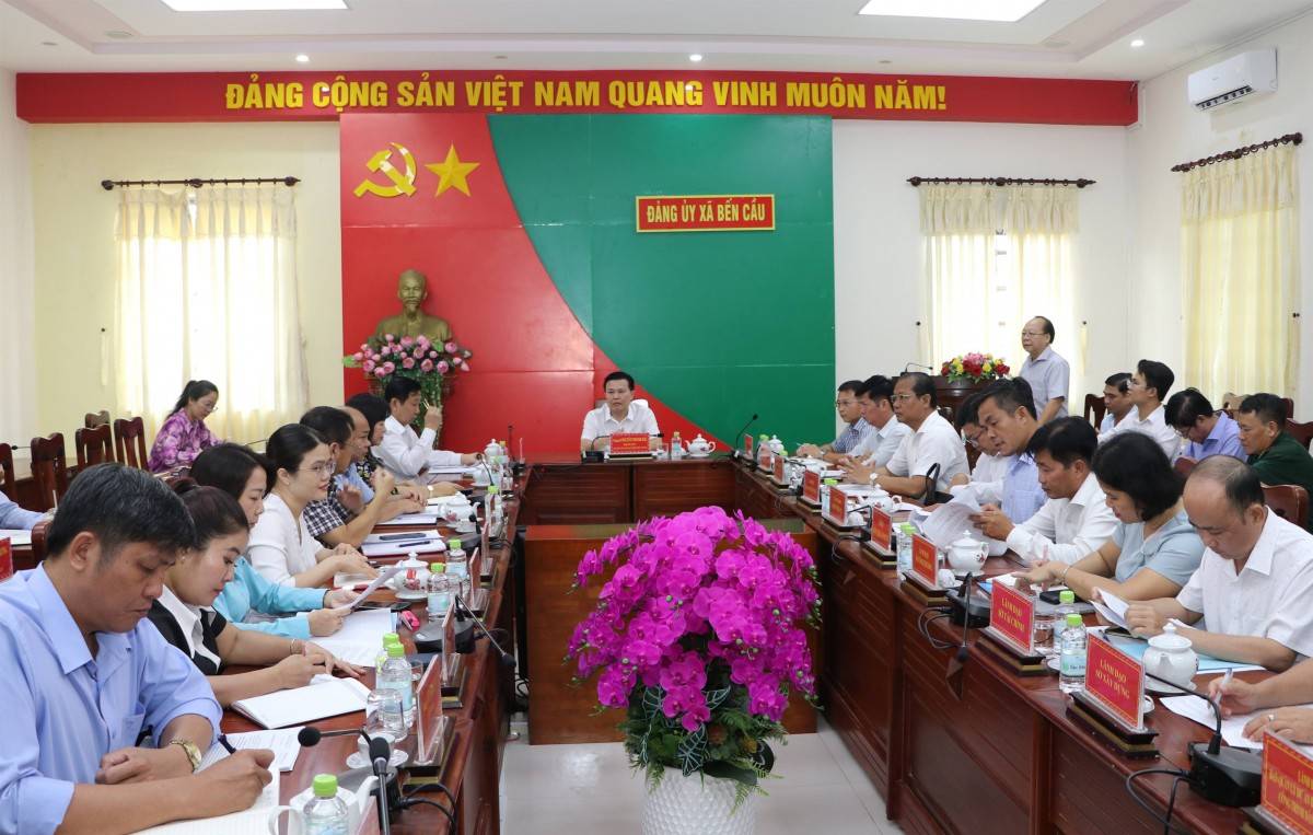 khảo sát Khu kinh tế cửa khẩu Mộc Bài, Tây Ninh