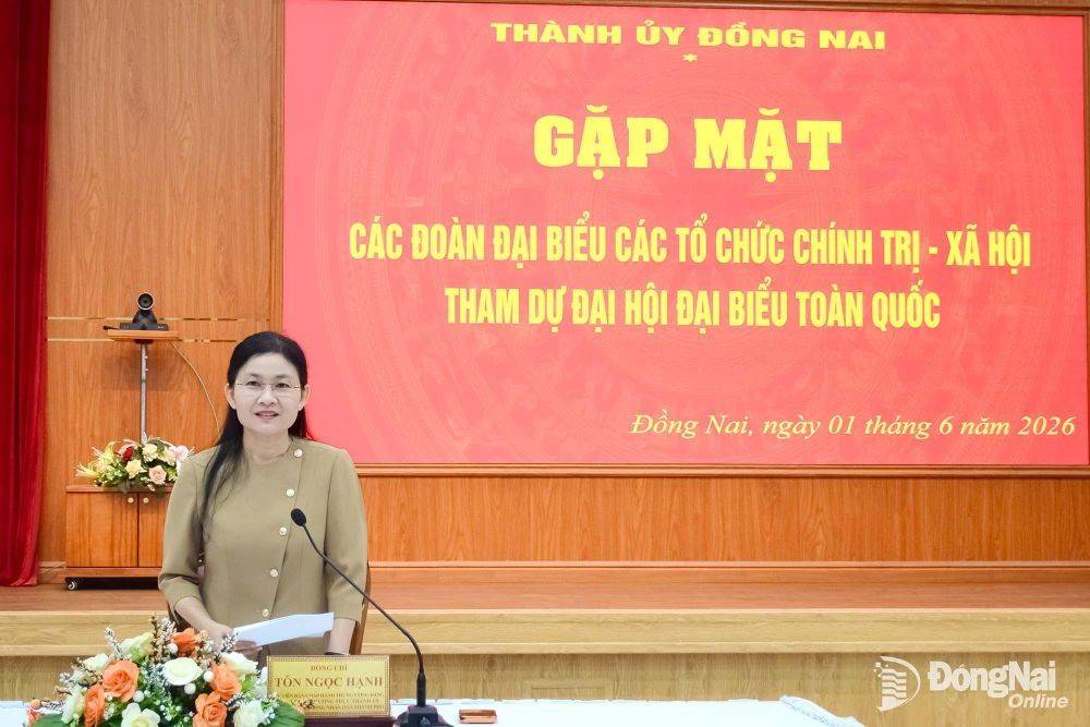 Đồng Nai gửi gắm kỳ vọng tới các đại biểu tham dự Đại hội toàn quốc nhiệm kỳ mới