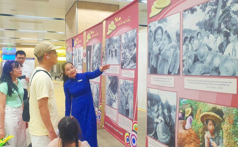 TP.Hồ Chí Minh: Lần đầu tiên đưa Triển lãm “Trẻ em thời chiến” trong không gian Metro