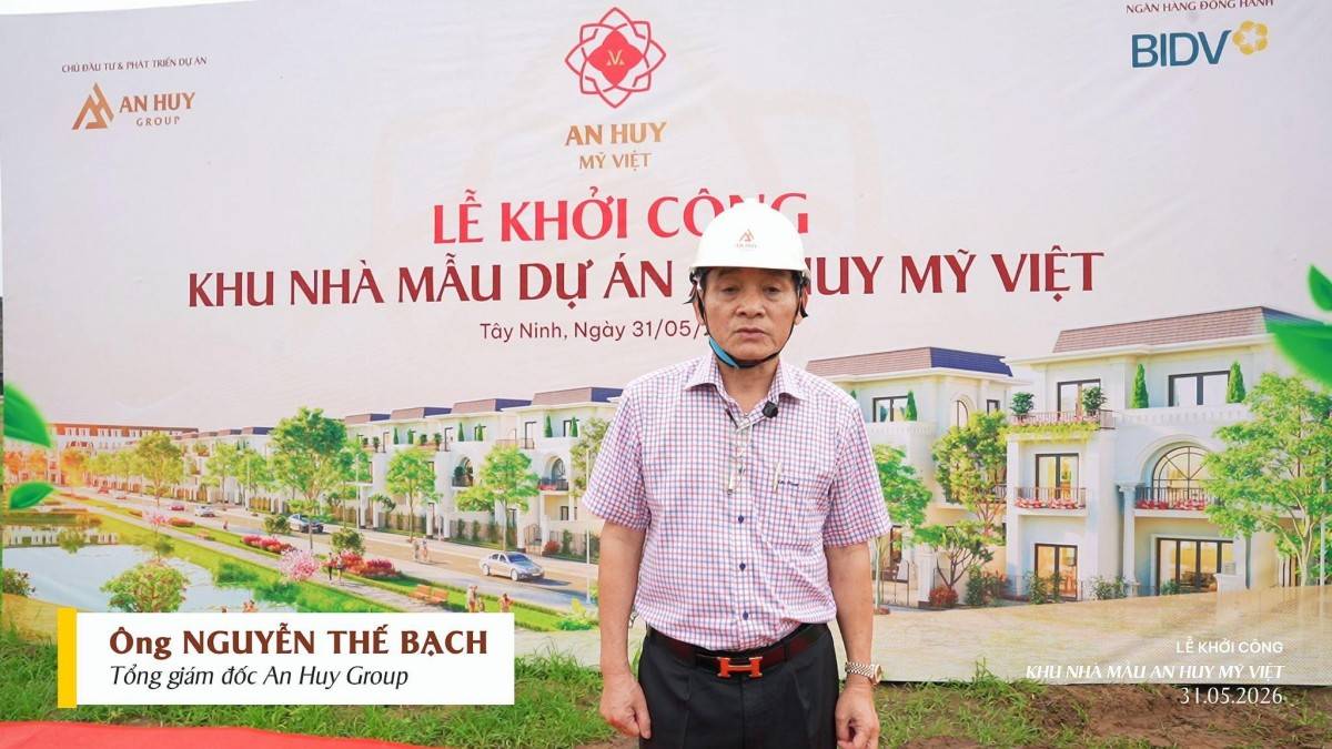 An Huy Mỹ Việt khởi công khu nhà mẫu