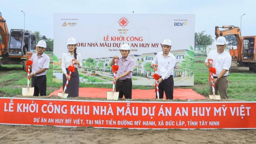 An Huy Mỹ Việt khởi công khu nhà mẫu