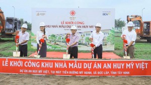 An Huy Mỹ Việt khởi công khu nhà mẫu