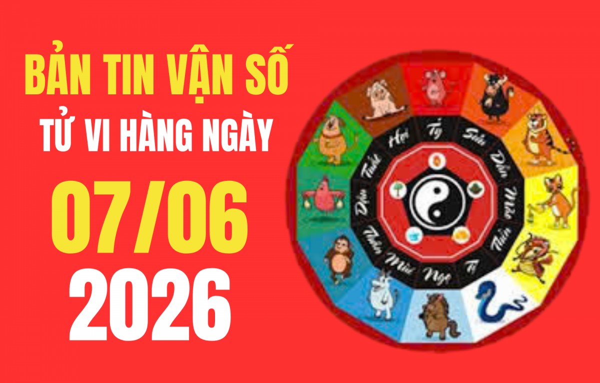 Tử vi - Vận số ngày 7/6/2026: Mặc đồ màu gì để hút tài lộc? Ứng dụng ngũ hành Thủy - Mộc giúp chiêu tài, đắc lộc