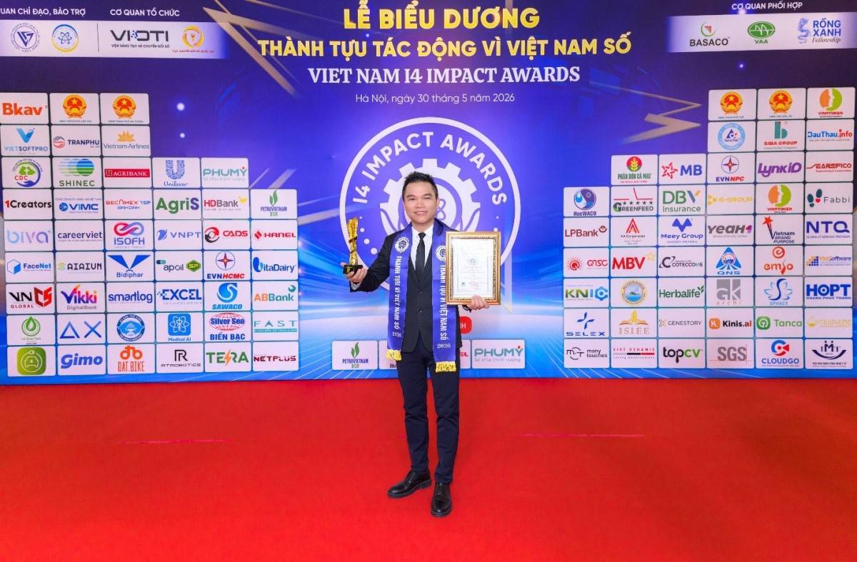 Herbalife VNHUB được vinh danh tại Vietnam I4 Impact Awards 2026
