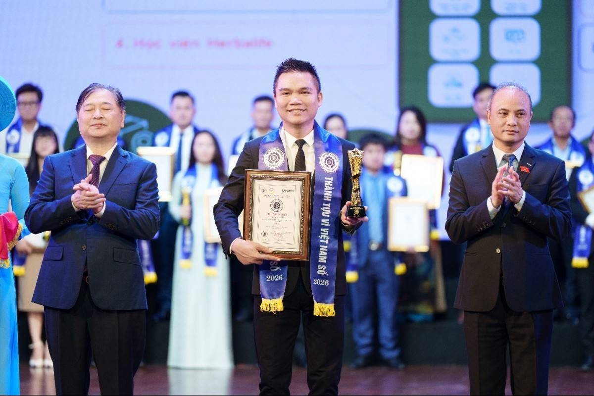 Herbalife VNHUB được vinh danh tại Vietnam I4 Impact Awards 2026