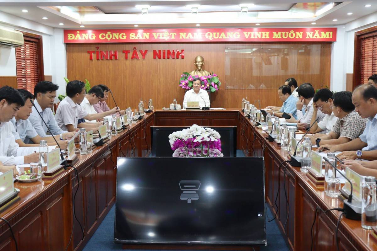 Tây Ninh đẩy mạnh giải ngân vốn đầu tư công tại các dự án trọng điểm năm 2026