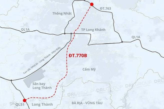 Đồng Nai đẩy nhanh giải phóng mặt bằng tuyến ĐT 770B